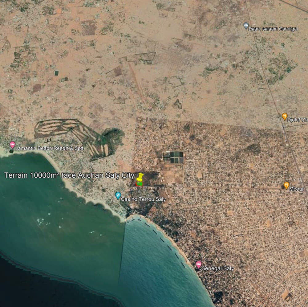 Saly - Terrain de 10 000m²